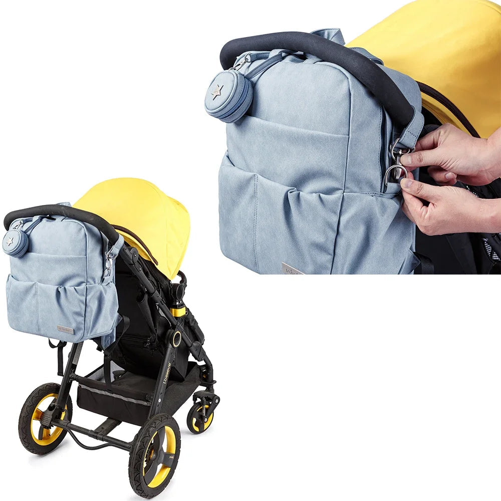 Large Capacity Waterproof Baby Backpack for Moms