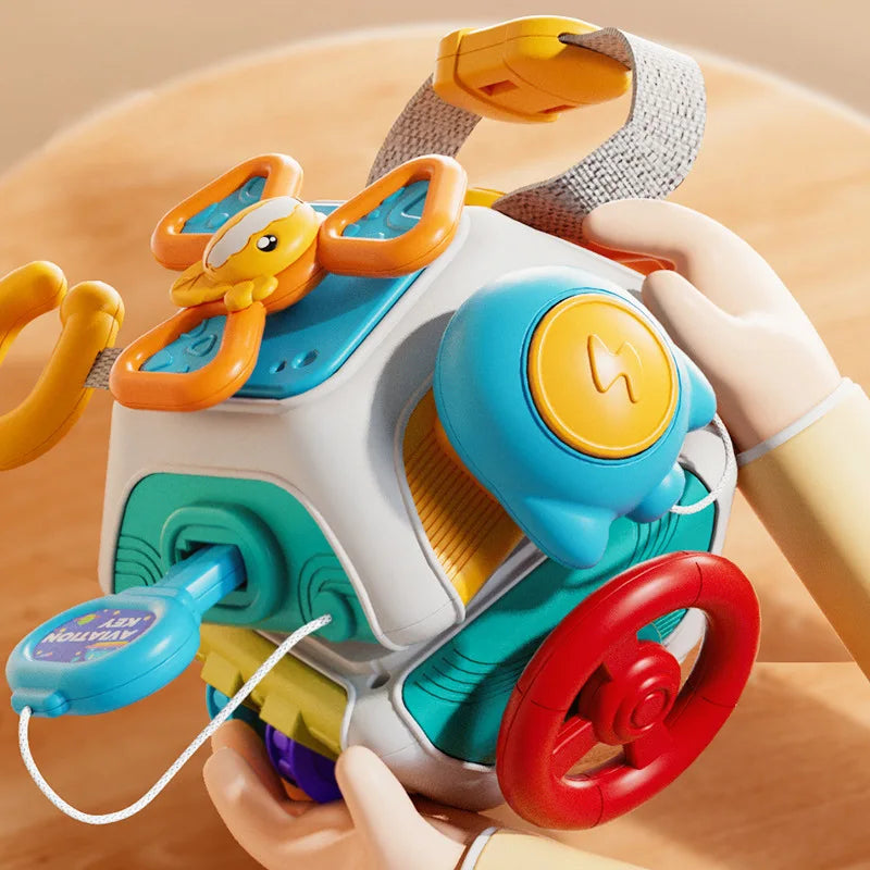 Best Baby Montessori Busy Cube for Travel