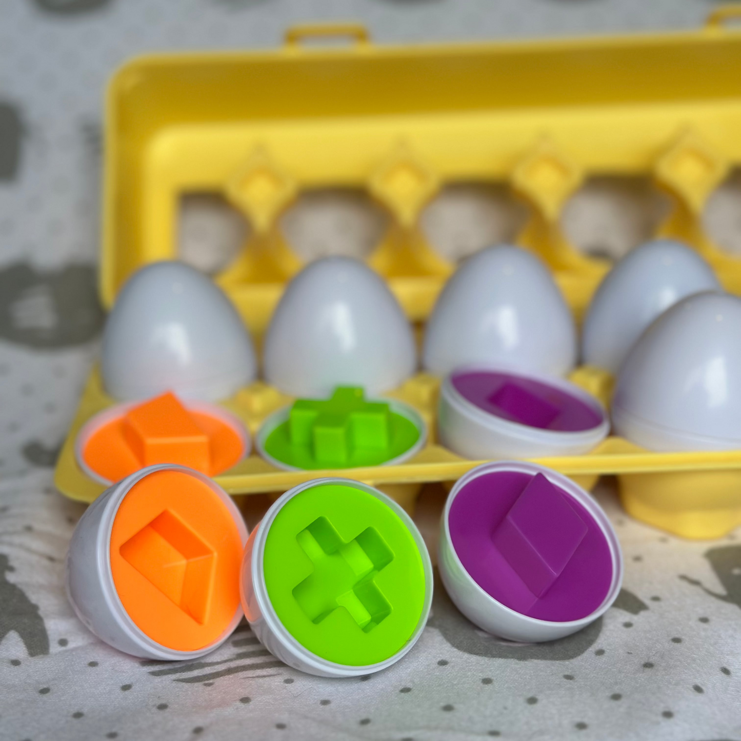 Montessori Interactive Matching Eggs