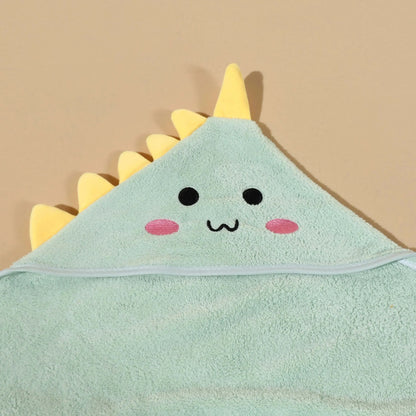 Animal Friends Cozy & Fun Hooded Baby Bath Towel
