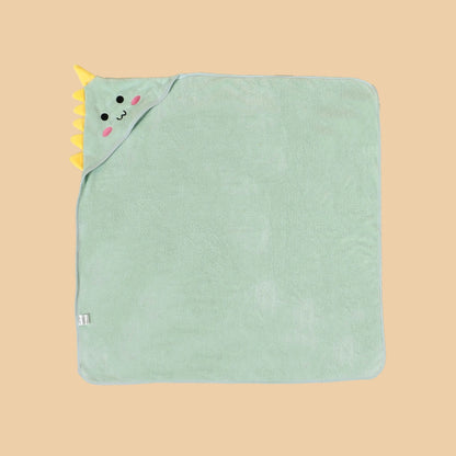 Animal Friends Cozy & Fun Hooded Baby Bath Towel