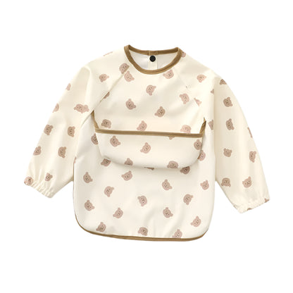Waterproof Long Sleeve Baby Smock Bib