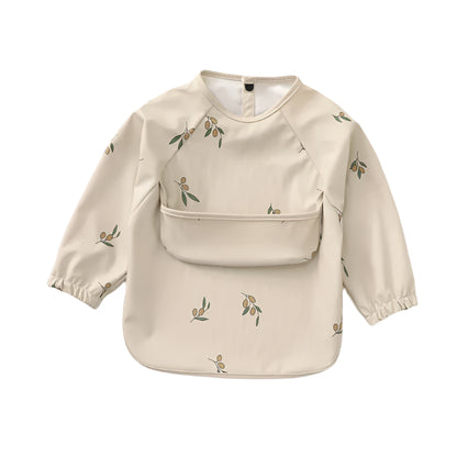 Waterproof Long Sleeve Baby Smock Bib