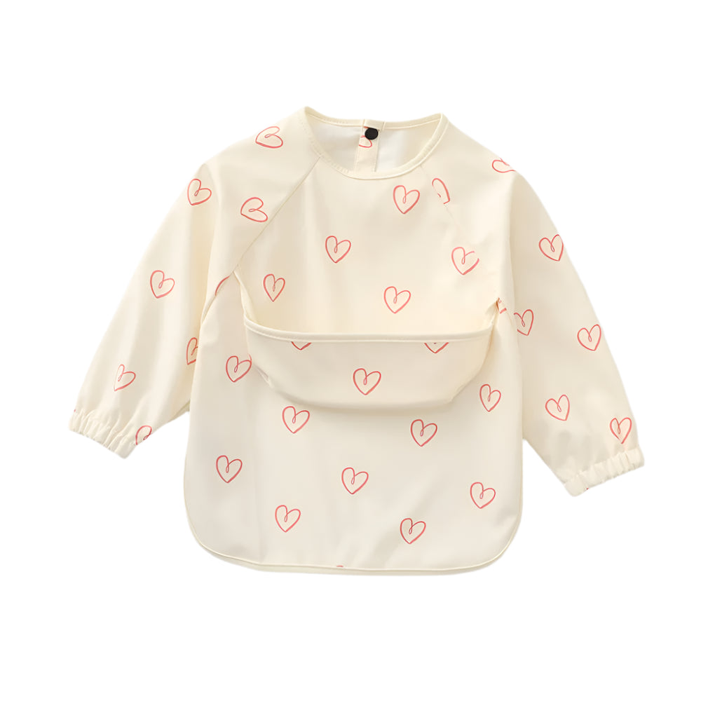 Waterproof Long Sleeve Baby Smock Bib
