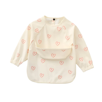 Waterproof Long Sleeve Baby Smock Bib