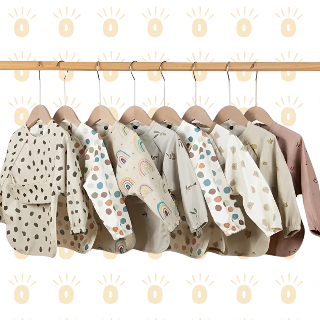 Waterproof Long Sleeve Baby Smock Bib