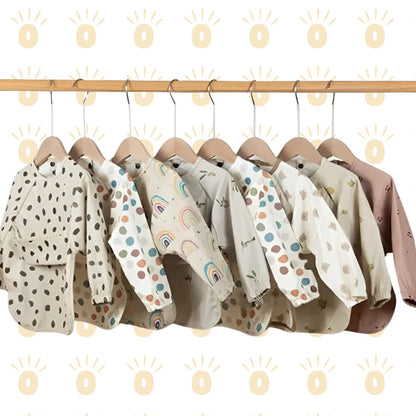 Waterproof Long Sleeve Baby Smock Bib