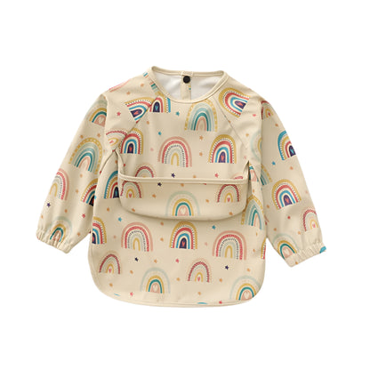 Waterproof Long Sleeve Baby Smock Bib